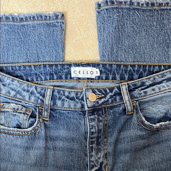 Cello Classic Blue Flared Women's Jeans size 5 - Picture 3 of 3